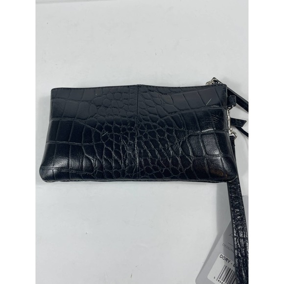 Assots London Black Genuine Leather Wristlet Wallet NWT - Picture 2 of 8